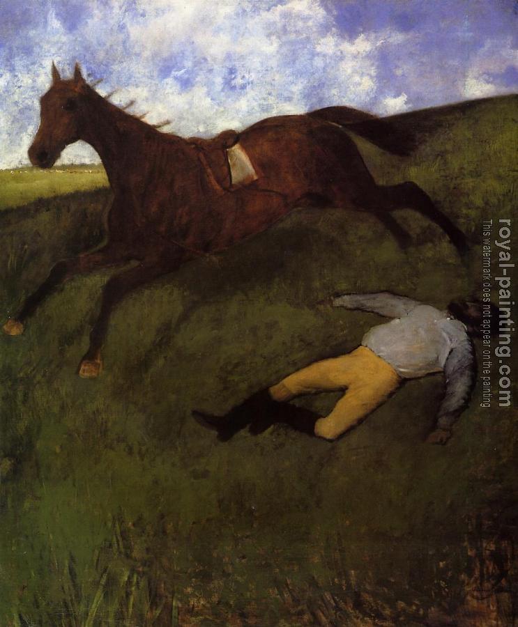 Edgar Degas : The Fallen Jockey